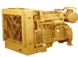 Turbocharged CAT Marine Auxiliary Engine